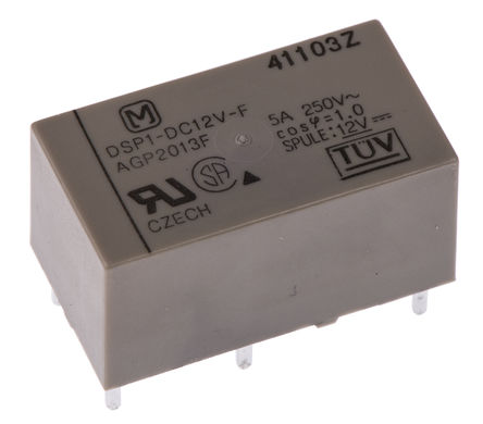 Panasonic - DSP112F - Panasonic DSP112F ˫ PCB װ Ǳ̵, 12V dc		