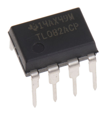 Texas Instruments - TL082ACP - Texas Instruments TL082ACP ˫ ����Ŵ���, 3MHz���������, 8���� PDIP��װ		