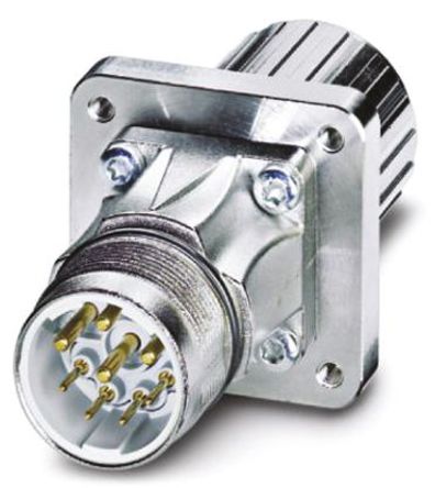 Phoenix Contact - 1605567 - M23 panel feedthrough connector, 8 way		