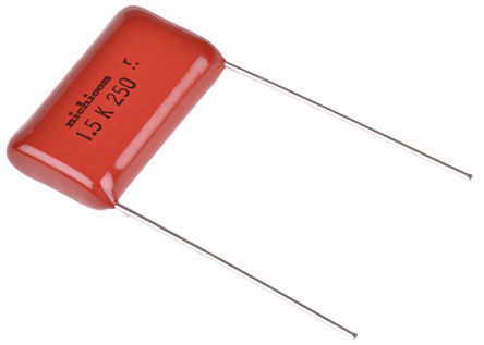 Nichicon - QXK2E155KTPTZH - Nichicon XK(ZH) ϵ 1.5F  PET Ĥ  (PET) QXK2E155KTPTZH, 10%ݲ, 125 V 250 V ֱ		