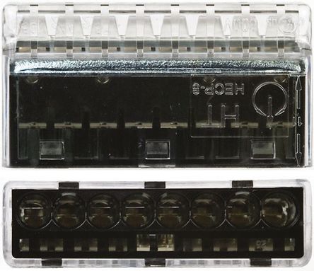 HellermannTyton - 148-90005 - HellermannTyton HECP-8 8 · ˿ӿ, °װ, ʽ˽, 22  12 AWG߹, 24A, 600 V		